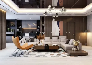 cách trang trí căn hộ cao cấp hiện đại