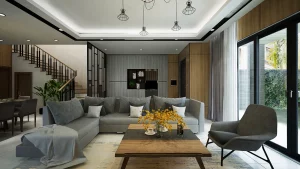 nhà mẫu căn hộ cao cấp đẹp