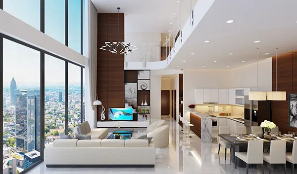 Vị trí và hướng của tòa nhà, căn hộ